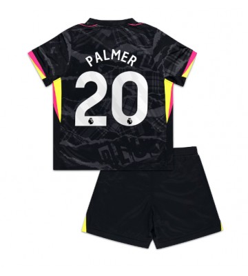 Chelsea Cole Palmer #20 Tercera Equipación Niños 2024-25 Manga Corta (+ Pantalones cortos)